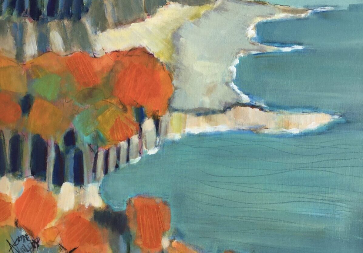 Paysage en mouvement 65X81cm